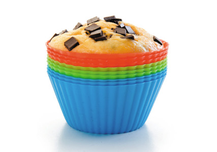 Moule à muffin et cupcake silicone