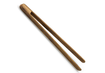 Pince à toast bois bambou