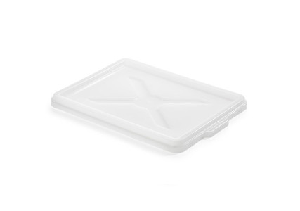 Bac à Pâte METRO Professional 10 L - Polyéthylène Blanc 40x30x10 Cm - Empilable, Micro-ondes, Lave-vaisselle, Congélation