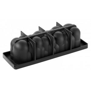 Moule &agrave; b&ucirc;che silicone Atomic - Pavoni