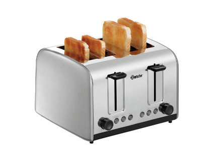 Grille pain toaster inox 4 tranches - Bartscher