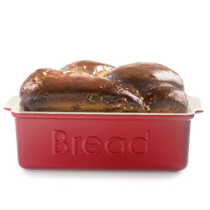 Moule à Pain Avec Couvercle GIOVARA - Anti-adhésif - 1000g - 31x11x11 Cm - Pour Pains Et Gâteaux