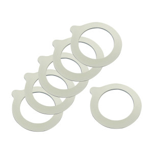 Joint blanc pour bocal &oslash; 68x94 mm (x6)