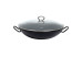 Wok en acier émaillé avec couvercle verre - Riess