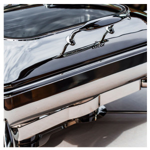Chafing dish professionnel Luxe GN 1/1