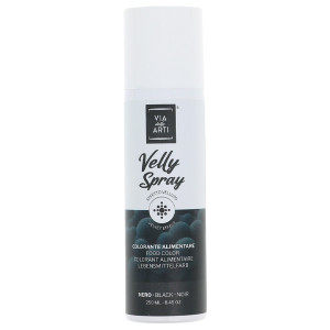 Colorant spray effet velours noir