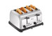 Grille pain toaster inox 4 tranches - Bartscher