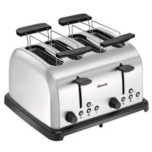 Grille pain toaster inox 4 tranches - Bartscher