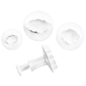 Emporte pi&egrave;ces nuage (x3)