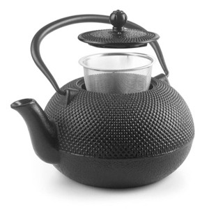 Th&eacute;i&egrave;re en fonte noire avec filtre Negra 1 L