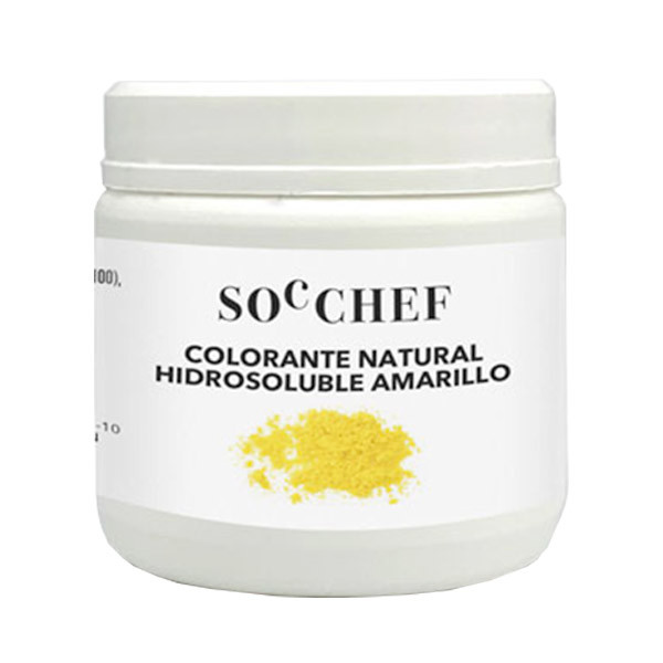Colorant alimentaire poudre hydrosoluble naturel jaune