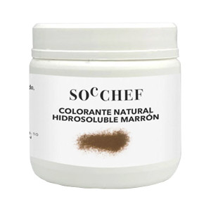 Colorant alimentaire poudre hydrosoluble naturel marron