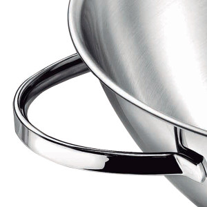 Wok inox induction