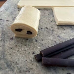 B&acirc;tons de chocolat noir pour pains au chocolat Cacao Barry