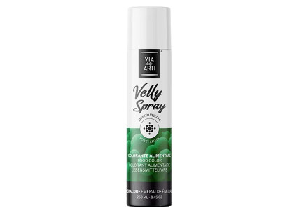 Colorant spray effet velours vert émeraude