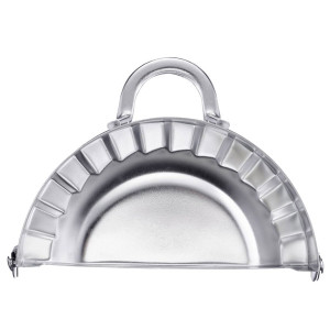 Moule &agrave; chaussons et ravioles inox