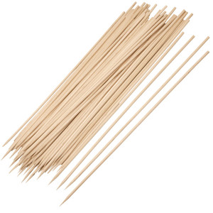 Piques brochettes bois 20 cm