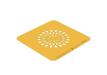 Pochoir silicone décors fleurs de lotus Naturae - Silikomart (x2)