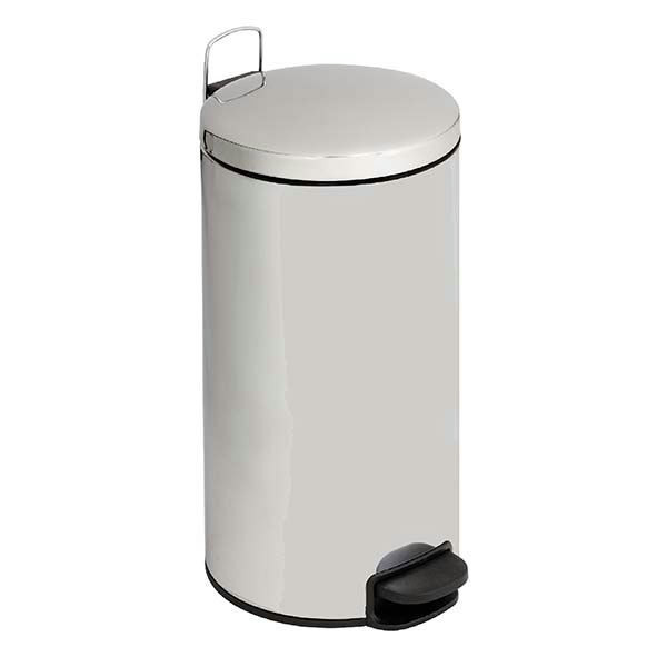 Poubelle &agrave; p&eacute;dale inox avec seau