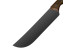 Couteau à viande droit manche bois lame noire Black Churrasco - Tramontina