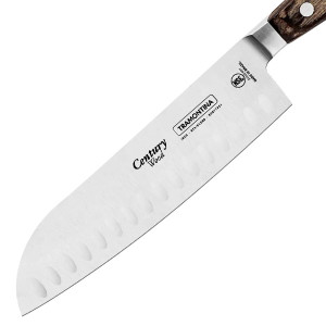 Couteau santoku forg&eacute; manche bois Century Technobois - Tramontina