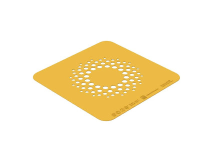 Pochoir silicone décors ronds Naturae - Silikomart (x2)