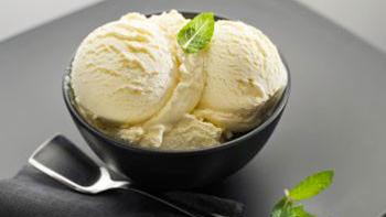 Glace &agrave; la vanille