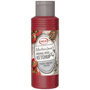 Ketchup curry Hela au poivre 300 ml - DDM D&eacute;pass&eacute;e