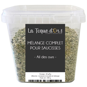 M&eacute;lange complet pour saucisses ail des ours