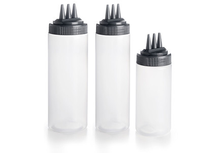 Bouteille biberon triple douillles