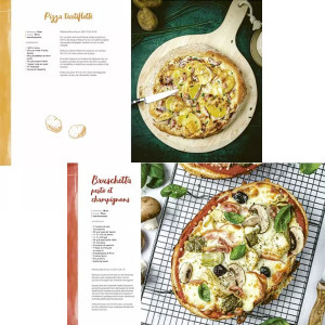 Pizzas, bruschettas, focaccias