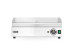 Plancha grill électrique acier trempé 1/2 lisse et 1/2 rainurée 2400W Kitchen Line - Hendi