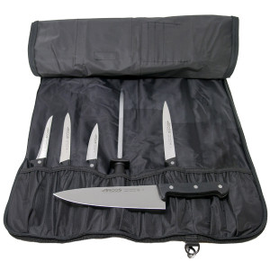 Trousse couteaux professionnels Universal 6 pi&egrave;ces - Arcos