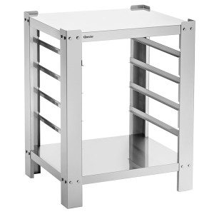 Pi&egrave;tement inox pour four &agrave; convection AT211-MDI / AT220-MDI et AT230-MDI - Bartscher