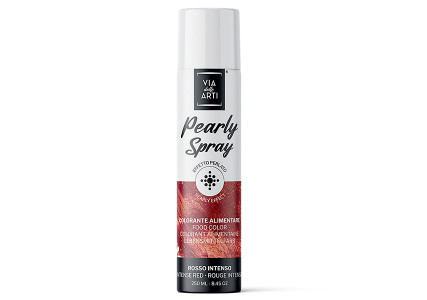 Colorant spray effet métallisé rouge