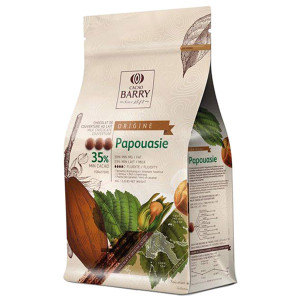 Chocolat de couverture au lait Papouasie 35% Cacao Barry