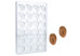 Moule à chocolat copolyester 24 demi grains de café - Martellato