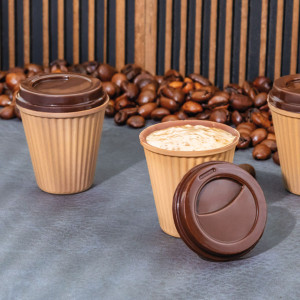 Kit moule &agrave; chocolat copolyester 3D 18 mugs caf&eacute; Barista - Martellato