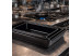 Bac alimentaire rectangulaire plat Noir - Gilac