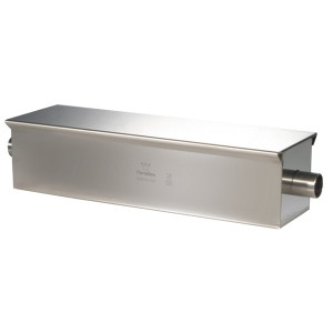 Moule &agrave; cake inox carr&eacute; avec insert tube et couvercle pour travel cake