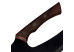 Couteau à viande Viking manche bois lame noire Black Churrasco - Tramontina