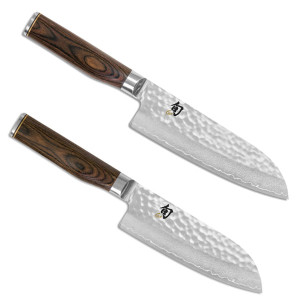 Couteau santoku damass&eacute; martel&eacute; Shun Premier Tim M&auml;lzer - Ka&iuml;