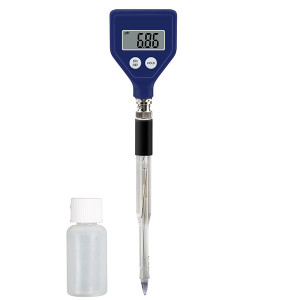 PH m&egrave;tre &agrave; piquer sonde per&ccedil;ante 0 &agrave; 14 pH