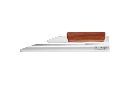 Ramasse miettes stylo manche bois - Triangle