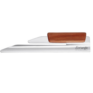 Ramasse miettes stylo manche bois - Triangle