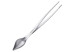 Pince à dressser inox avec cuillère plume - Triangle