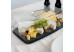 Plateau à fromage rectangulaire plateau Duracore avec couvercle plastique