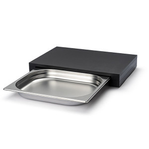 Planche &agrave; d&eacute;couper en Duracore avec 1 tiroir inox - Continenta