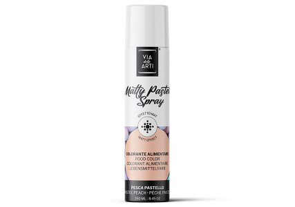Colorant spray effet mat rose pêche
