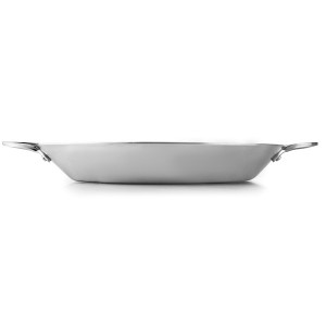 Plat &agrave; paella inox induction Trichef - Lacor